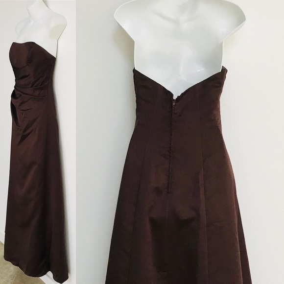 Chic ALFRED ANGELO Classic STRAPLESS Evening Gown Dress Size 4 - Picture 6 of 16